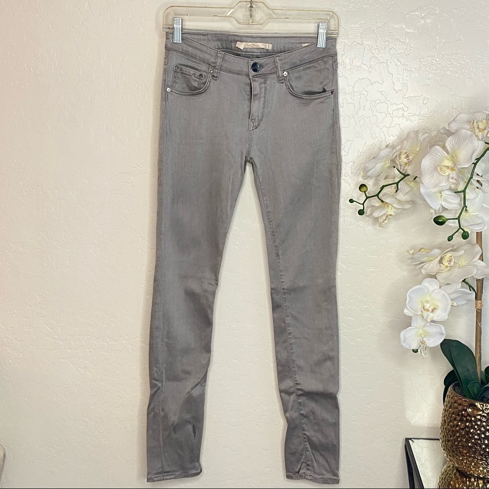 Zara Women Skinny Jeans Size 4 Gray Slim Fit